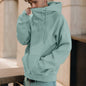 Loose Turtleneck Hoodie Mens' Casual Hooded Sweatshirt