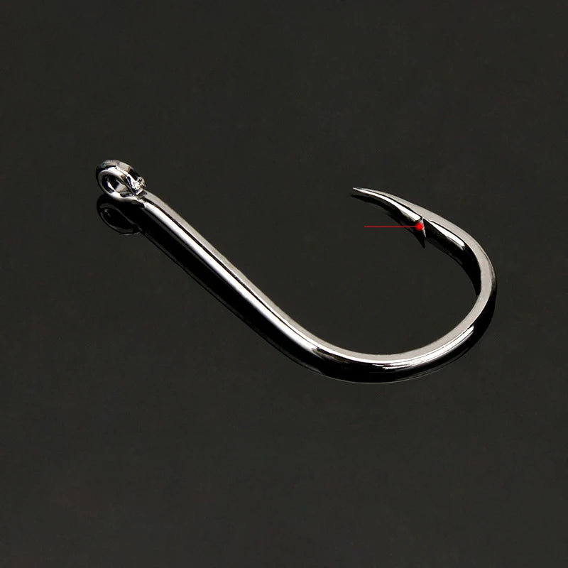 Fishing Hooks Set High Carbon Steel Barbed FishHooks
