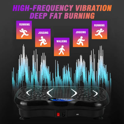 Vibration Plate Exercise Machine Fat-Burning Full Body Workout