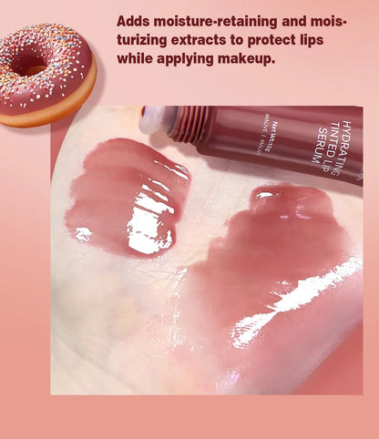 New Nude Red Bean Clear Water Gloss Glass Lip Gloss Moisturizing
