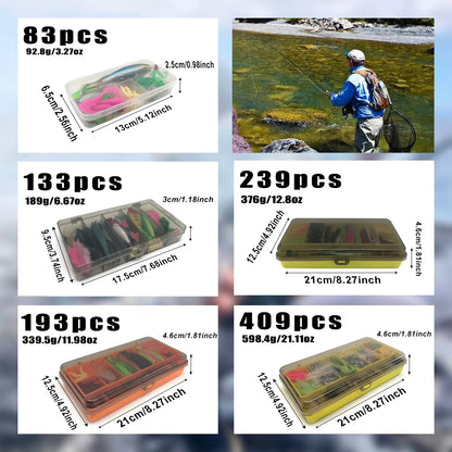 Fishing Lure Kit For Trout/Pike/Bass