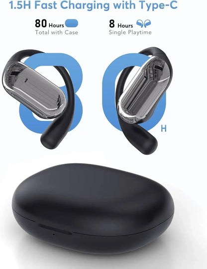 Real Time Translator Headphones AI Language Translation Earbuds 144 Languages