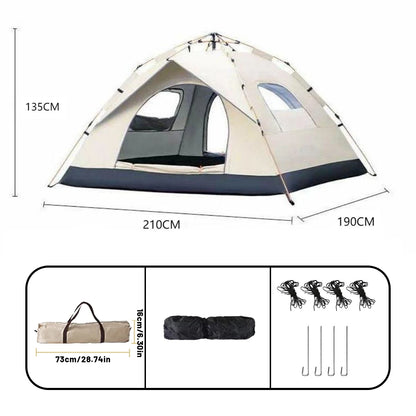Outdoor Automatic Quick-opening Tent Automatic Rainproof