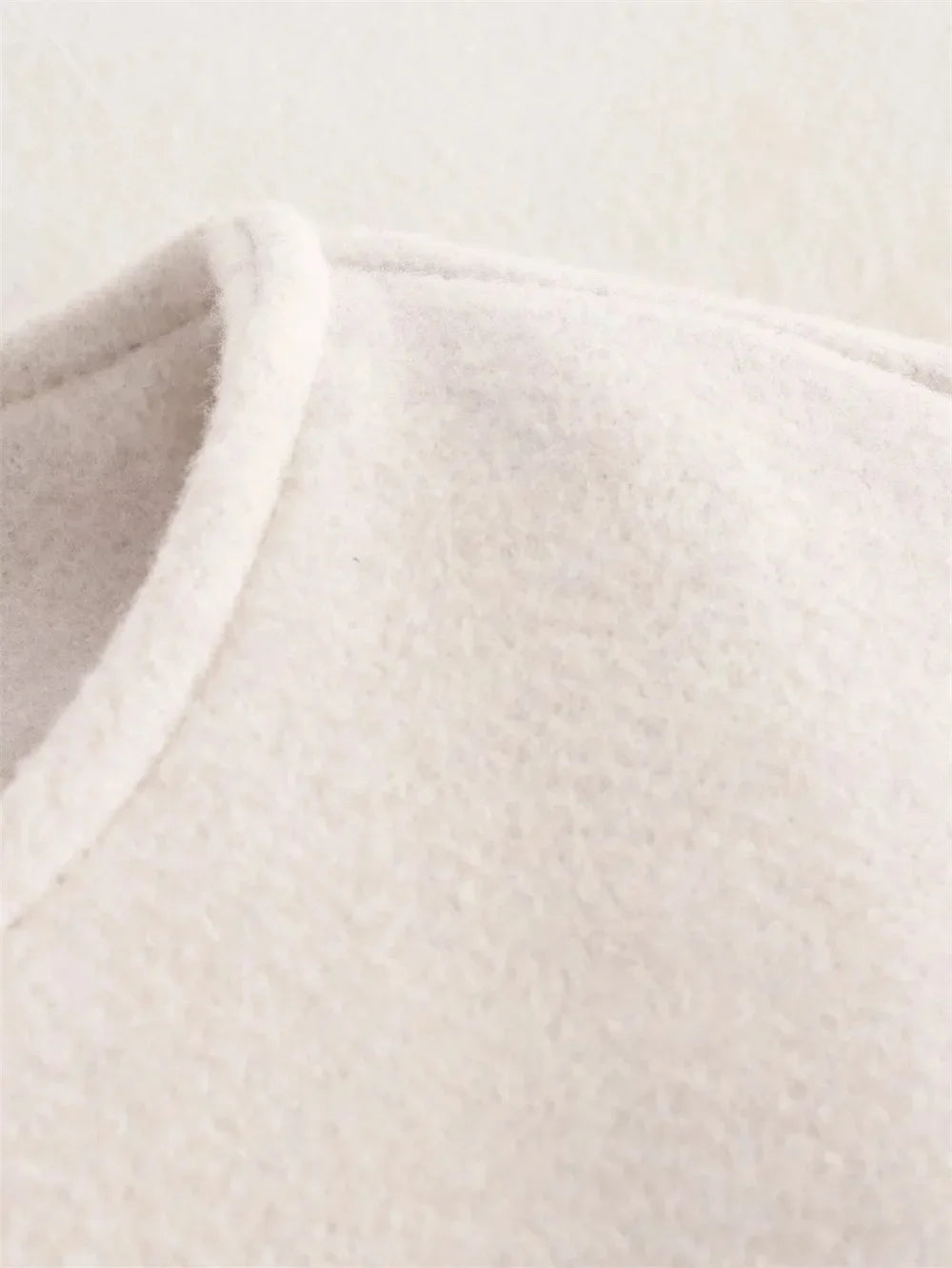 Ladies Fashion Autumn Jacket Women Round Neck