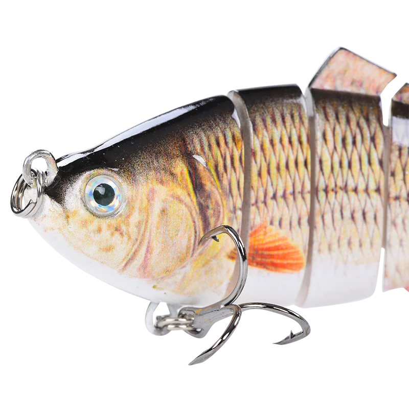 4 Inch 6 Segments Jointed Hard Artificial Fishing Lures