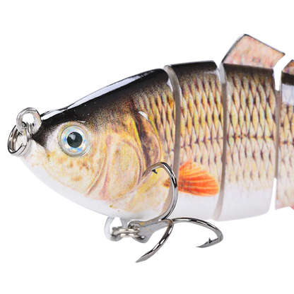 4 Inch 6 Segments Jointed Hard Artificial Fishing Lures