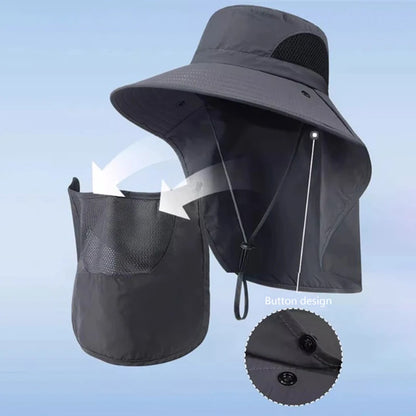 Summer Sun Hats UV Protection Outdoor Hunting Fishing Cap