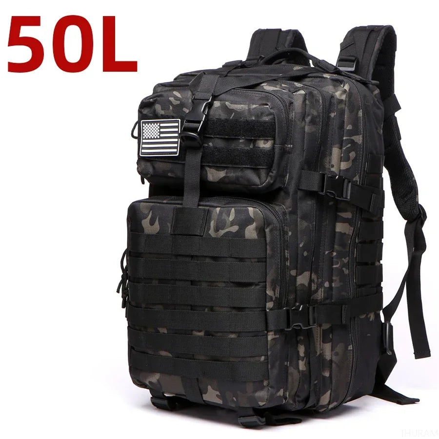 Nylon Waterproof Trekking Fishing Hunting Bag Backpack
