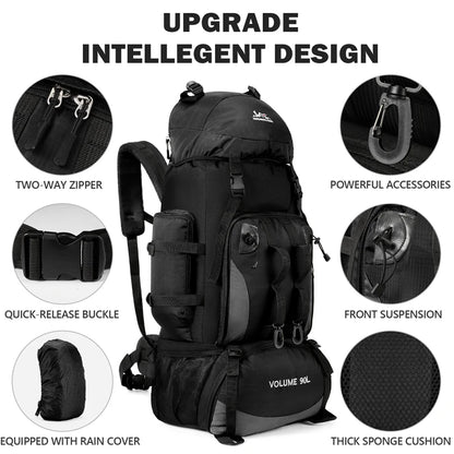 Waterproof Hiking Camping Backpack Trekking Bag