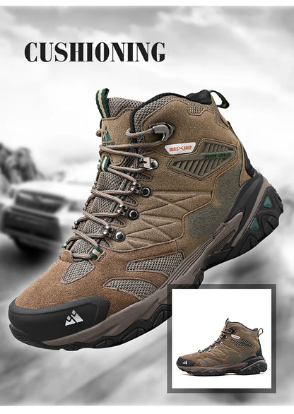 Winter Boot Men Outdoor Hiking Boots Suede