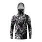 Men Hood Fishing Shirt long sleeve fishing t shirt uv protection