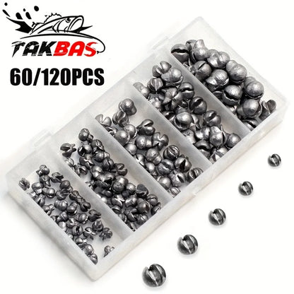 Fishing Weights Kit,Premium Split Shot Sinkers