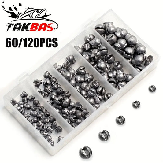 Fishing Weights Kit,Premium Split Shot Sinkers