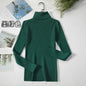 Autumn Winter Thick Sweater Women Knitted Ribbed