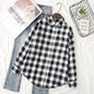 Brand Women's Flannel Plaid Shirts 2025