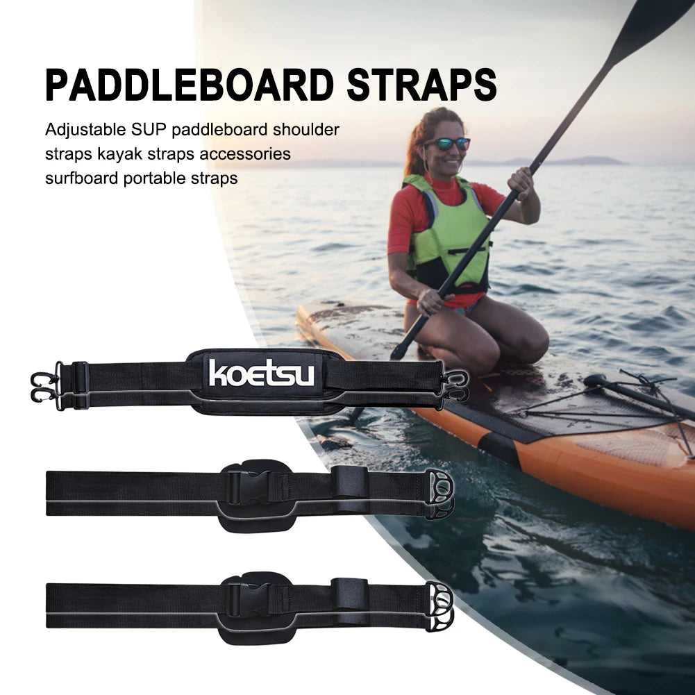 Adjustable Surfboard Shoulder Strap Carry Sling Stand Up Paddleboard Surf Board