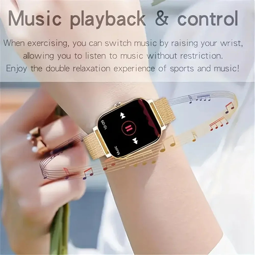 2025 New Smart Watch Bluetooth Talking Blood Oxygen/Blood Pressure Monitor Smart Watch