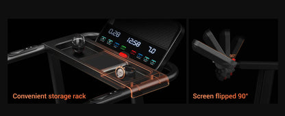 3.0HP Foldable Dual Shock Absorption Home Treadmill