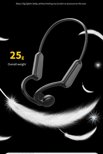 Real Bone Conduction Sport Headphone Wireless Earphone