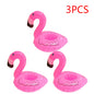 1-50PCS Water Coasters Floating Inflatable Cup Holder