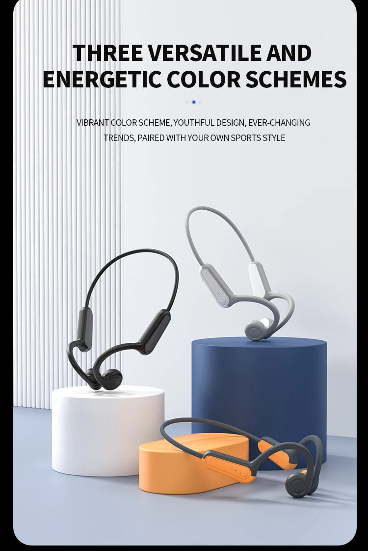 Real Bone Conduction Sport Headphone Wireless Earphone
