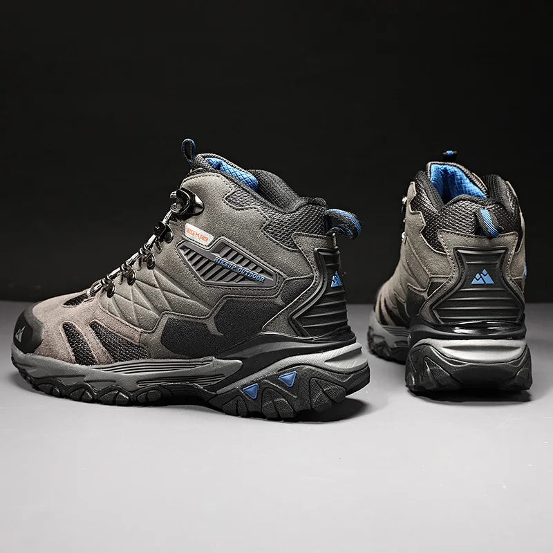 Winter Boot Men Outdoor Hiking Boots Suede
