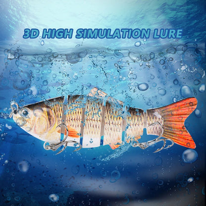 4 Inch 6 Segments Jointed Hard Artificial Fishing Lures