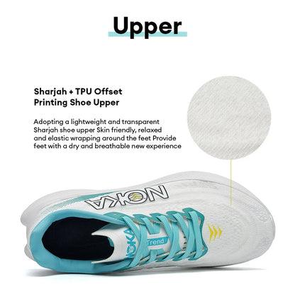 Women High Quality Light Running Shoes Cushion Training Shoes Lightweight Wear-Resistant Sneakers