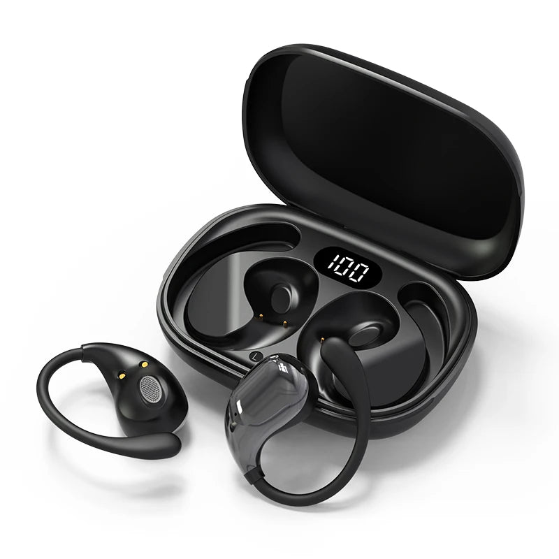 Bluetooth 5.4 Ear Hook Headphones TWS Wireless Earphones