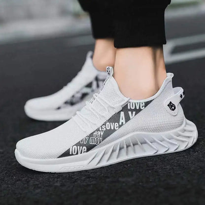 Men's mesh breathable casual sneakers summer soft sole