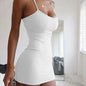 Summer Spaghetti Strap Mini Dress 2025 Women Sexy Bodycon