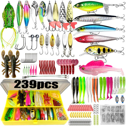 Fishing Lure Kit For Trout/Pike/Bass