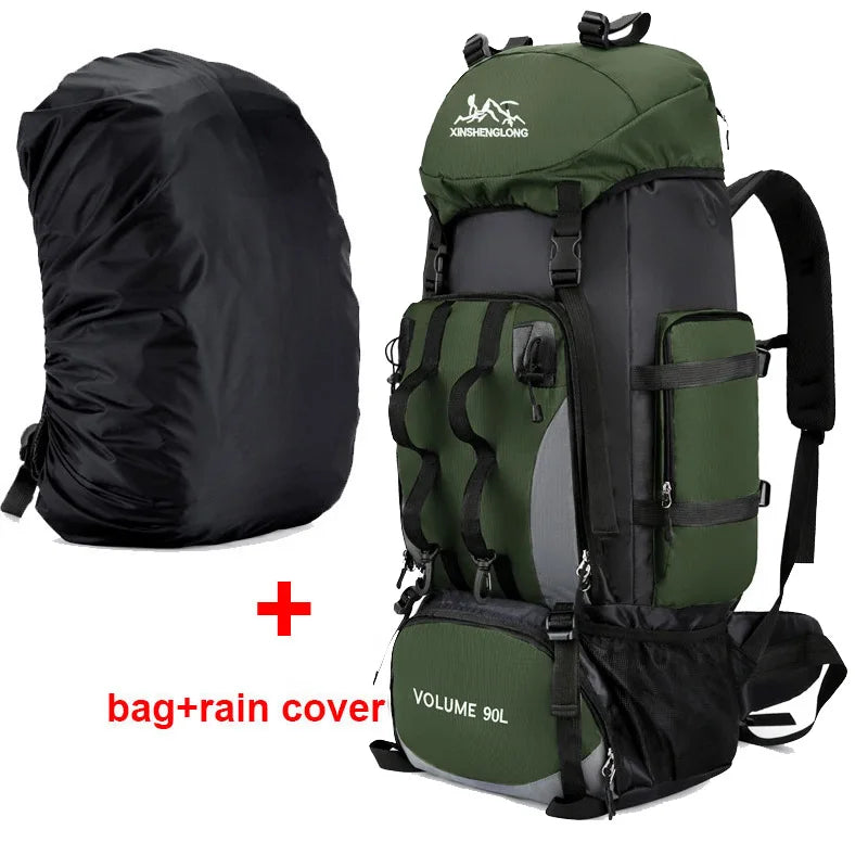 Waterproof Hiking Camping Backpack Trekking Bag
