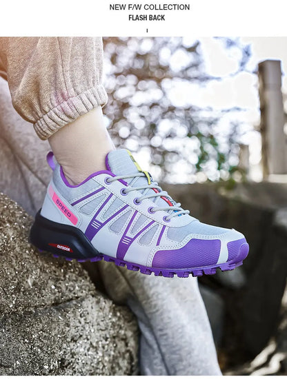 Men Hiking Shoes Waterproof Women Outdoor Trainers