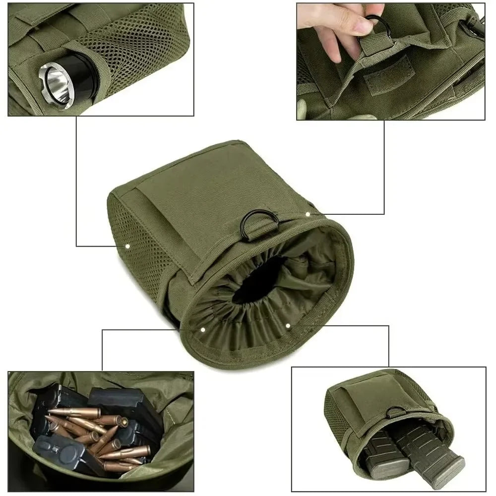 Molle Dump Pouch,Hunting Magazine Recovery Pouch
