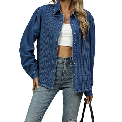 Women s Denim Jacket Stylish Streetwear Fashion