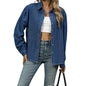 Women s Denim Jacket Stylish Streetwear Fashion