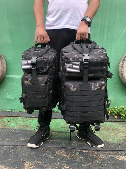 Nylon Waterproof Trekking Fishing Hunting Bag Backpack