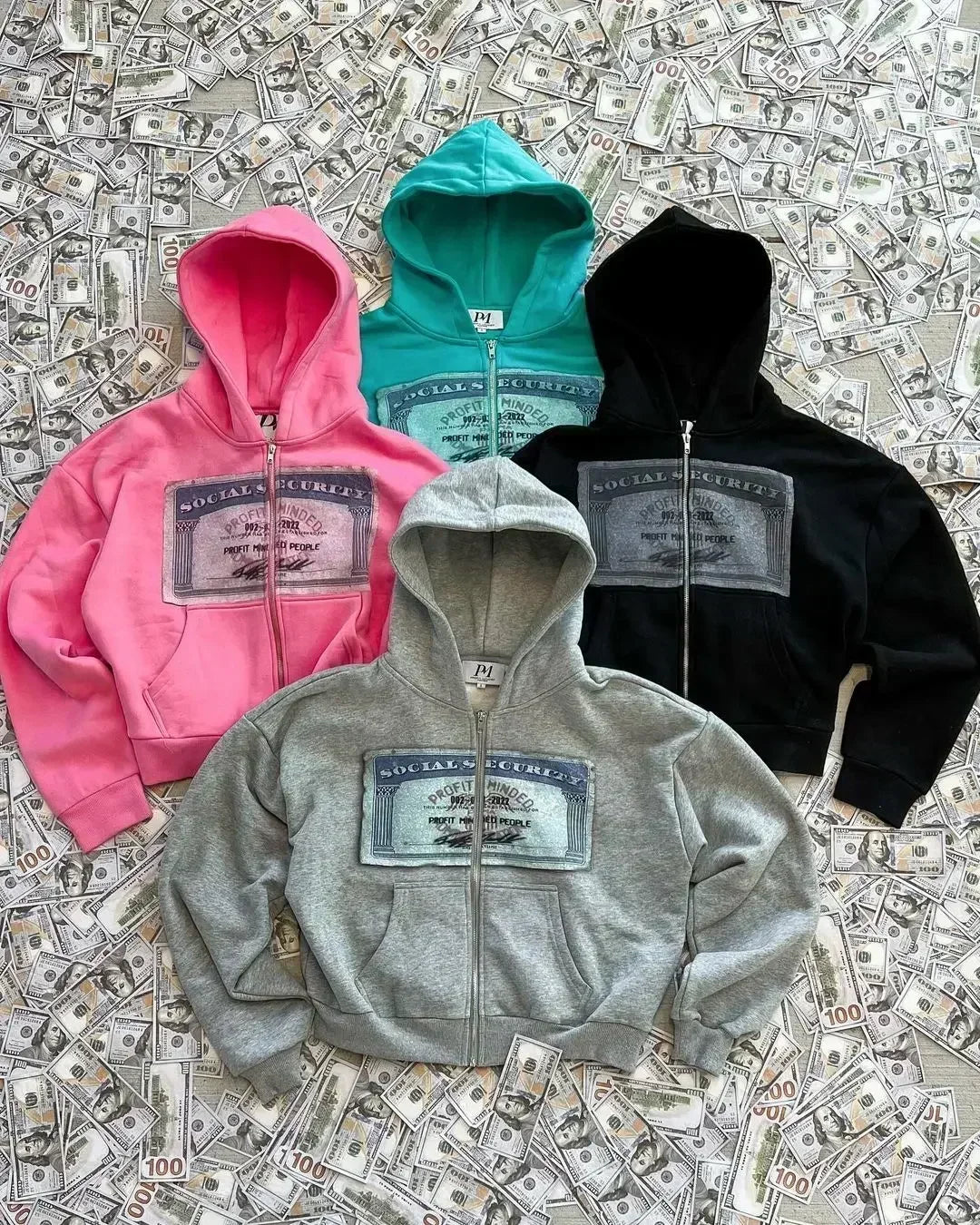 Y2K retro autumn hoodies for men printed patterns