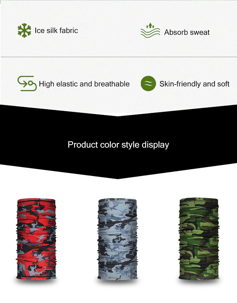 Outdoor Sport Bandana Military Tube Scarf