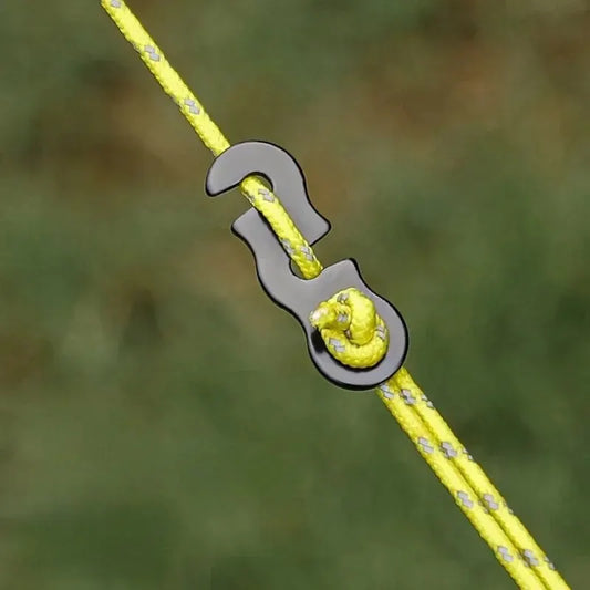 10pcs Adjustable Camping Tent Cord Rope Buckle S Type