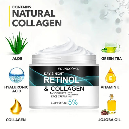 Retinol Cream Promotes Skin Elasticity And Luster
