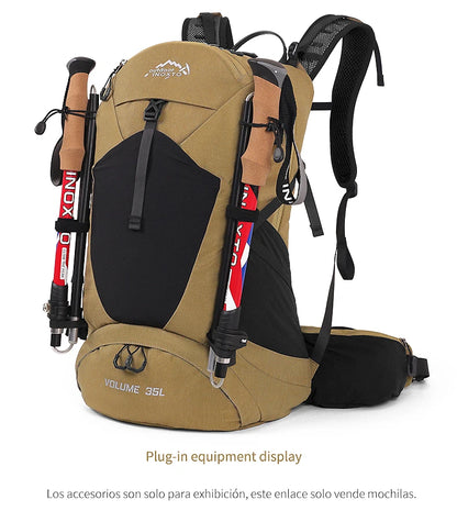 Mountaineering backpack 35 liters men's and women's outdoor sports bag