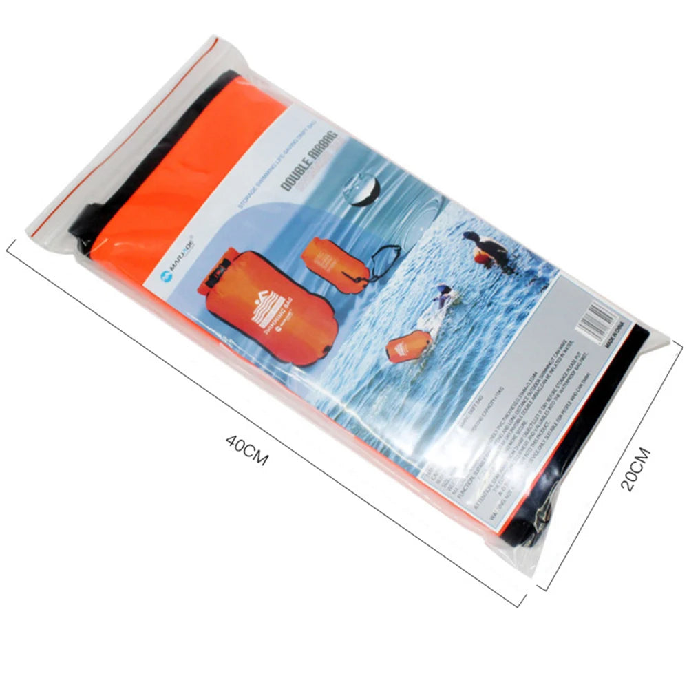 20L Inflatable Open Swimming Buoy Tow Float