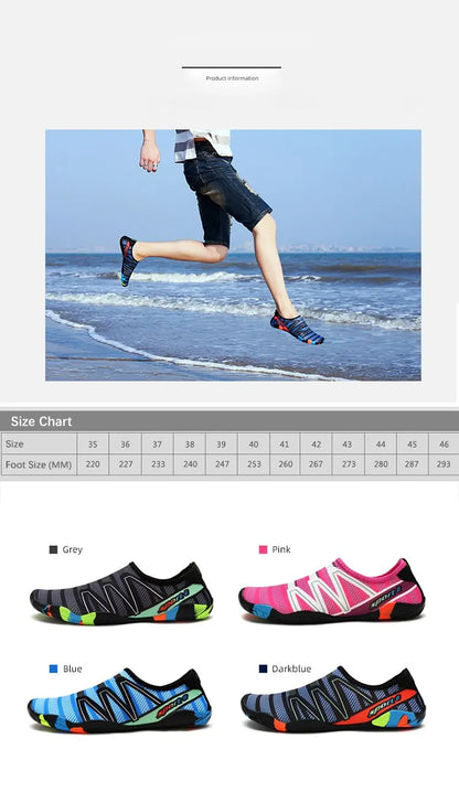Quick Drying Beach Water Shoes Unisex Swimming