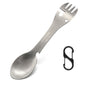 5-in-1 Utility Tactical Spork, Stainless Steel Spoon & Bottle Opener