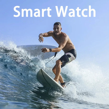2025 New Smartwatch For Men Android IOS Phone 1.73" Screen Bluetooth