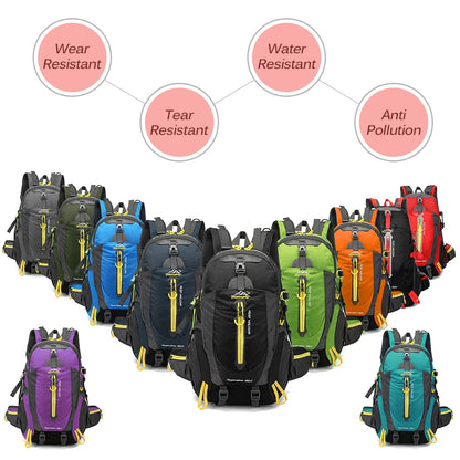 Water Resistant Travel Backpack Camping Hiking Laptop Daypack