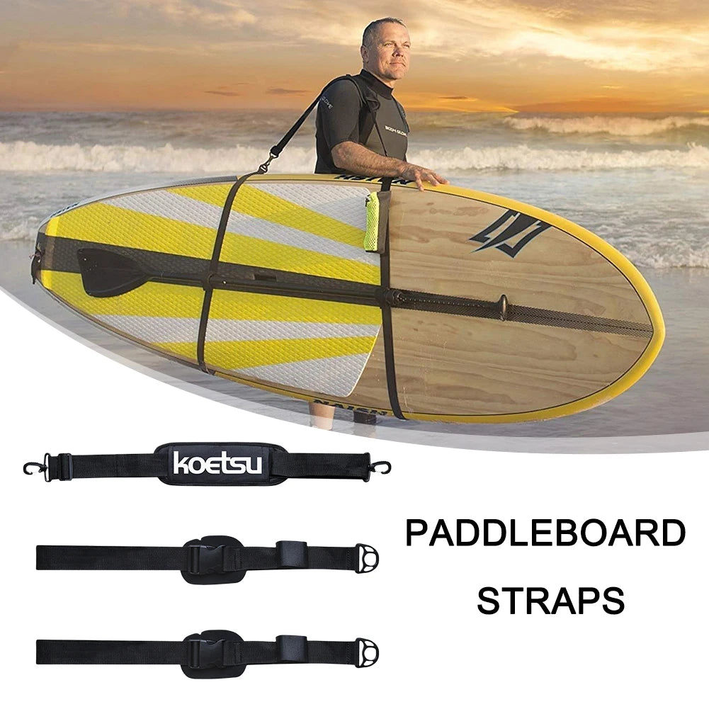 Adjustable Surfboard Shoulder Strap Carry Sling Stand Up Paddleboard Surf Board