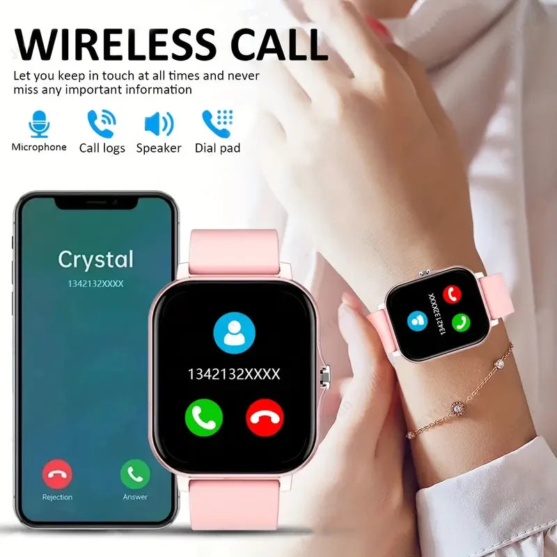 2025 New Smart Watch Bluetooth Talking Blood Oxygen/Blood Pressure Monitor Smart Watch